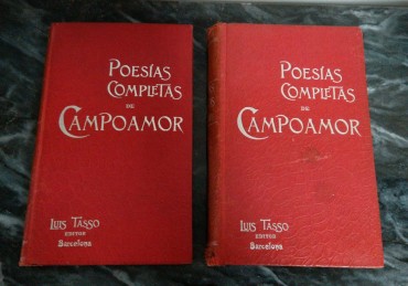 POESIAS COMPLETAS DE CAMPOAMOR - 2 VOLUMES