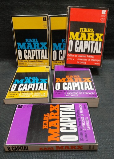 KARL MARX O CAPITAL - 6 VOLUMES