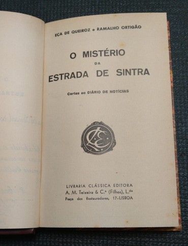 O MISTÉRIO DA ESTRADA DE SINTRA
