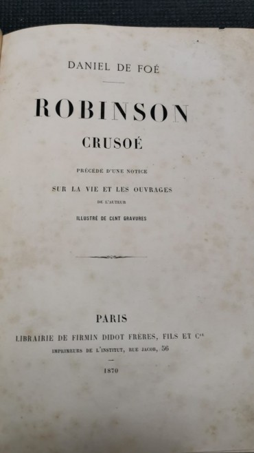 ROBINSON CRUSOÉ