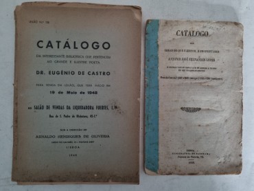 CATÁLOGOS EDIÇÕES E LEILÃO