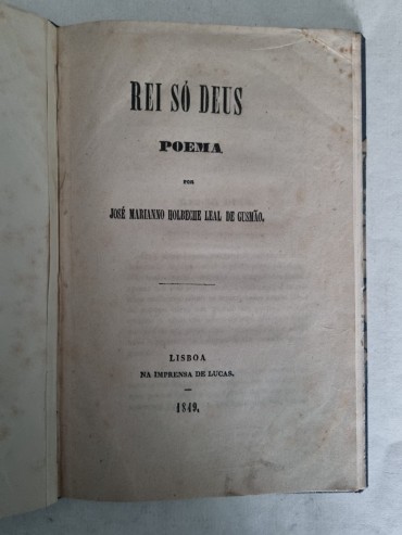 REI SÓ DEUS POEMA