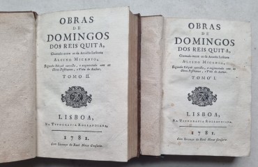 OBRAS DE DOMINGOS REIS QUITA – 1781