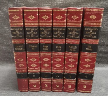 DICIONÁRIO DE HISTÓRIA DE PORTUGAL - 6 volumes