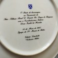 Prato de Homenagem ao Casamento de Sua Alteza Real D. Duarte e Dona Isabel de Herédia