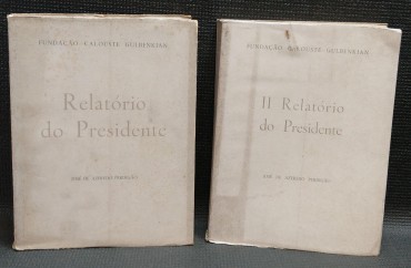 RELATÓRIO DO PRESIDENTE - 2 VOLUMES