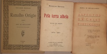 Três Obras sobre e de Ramalho Ortigão e de Manuel Ortigão Burnay