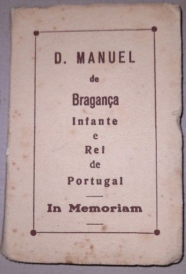 Carteira “D. Manuel de Bragança Infante e Rei de Portugal