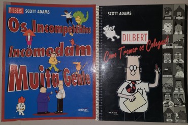Dois Livros Banda Desenhada de Scott Adams