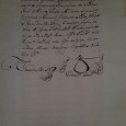 Manuscrito s/papel, 3 bifólios cosidos assinados, com sinal público