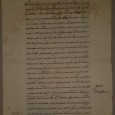 Manuscrito s/papel, 3 bifólios cosidos assinados, com sinal público