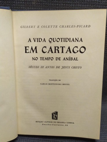 A VIDA QUOTIDIANA EM CARTAGO NO TEMPO DE ANIBAL