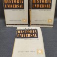 HISTÓRIA UNIVERSAL - 3 VOLUMES