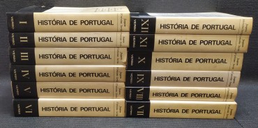 HISTÓRIA DE PORTUGAL - 12 VOLUMES