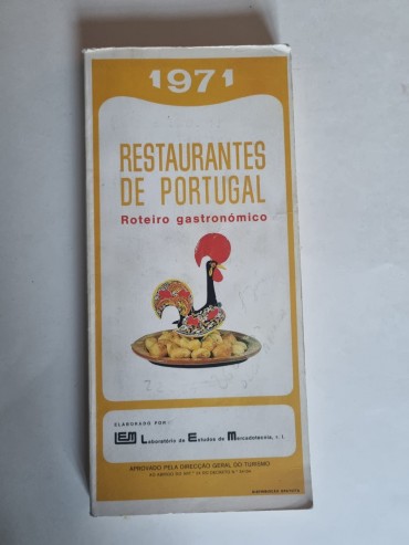 RESTAURANTES DE PORTUGAL ROTEIRO GASTRONOMICO 1971