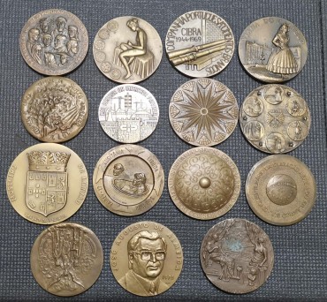 Lote de medalhas diverso
