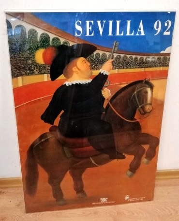 Poster Sevilla 92 - Fernando Botero 