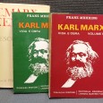 LOTE DIVERSO DE 3 LIVROS SOBRE A VIDA E OBRA DE KARL MARX