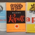 LOTE DE 3 LIVROS DE CURZIO MLAPARTE