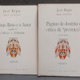 LOTE DE 2 LIVROS DA AUTORIA DE JOSÉ RÉGIO - ENSAIOS