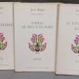 LOTE DE 3 LIVROS DA AUTORIA DE JOSÉ RÉGIO - POESIA