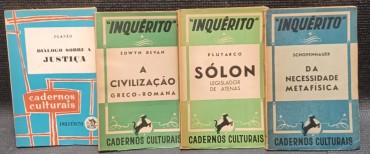 LOTE DE 4 LIVROS FILOSÓFICOS