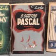 LOTE DE 3 LIVROS DA AUTORIA DE ÉMILE ZOLA