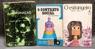 LOTE DE 3 LIVROS FILOSÓFICOS