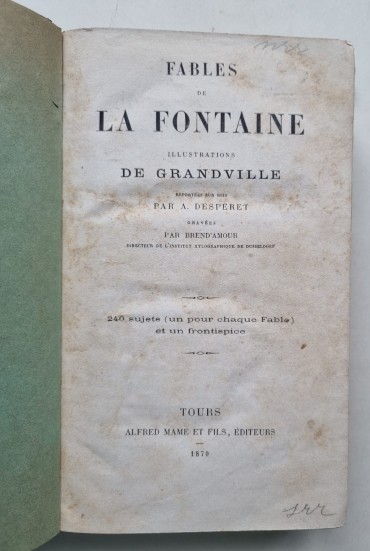 FABLES DE LA FONTAINE