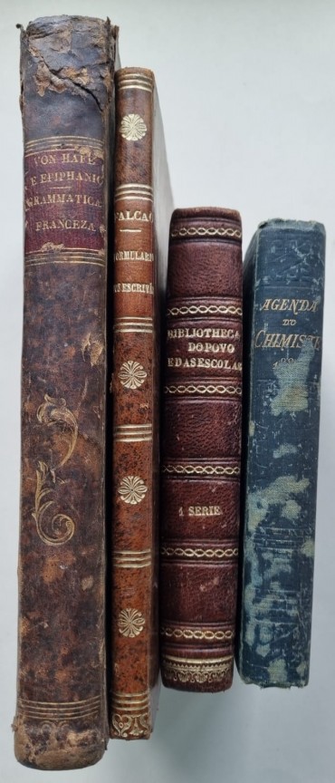 LIVROS ESCOLARES E TÉCNICOS SÉC XIX