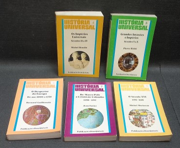 HISTÓRIA UNIVERSAL - 8 VOLUMES (4 A 8)