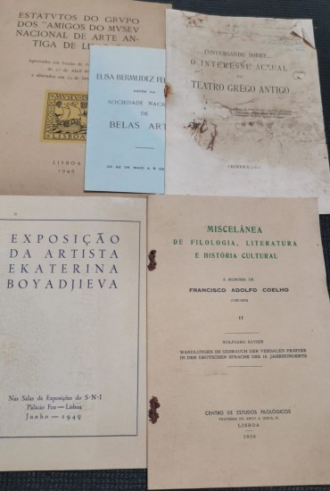 Lote diverso sobre arte e cultura