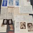 Lote de escapulário e pagelas 