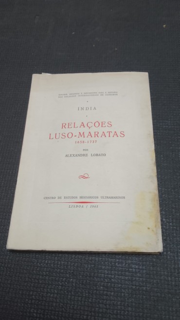 Índia - Relações Luso-Maratas 1658-1737