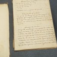 Livro manuscrito de receitas culinárias