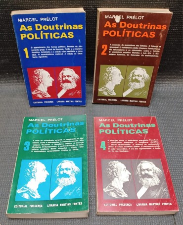 AS DOUTRINAS POLÍTICAS, 4 VOLS.