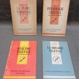 Lote de 4 livros sobre botânica