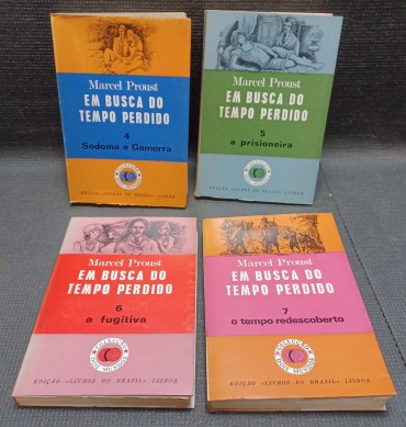EM BUSCA DO TEMPO PERDIDO, 4 VOLS.