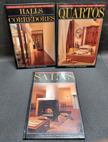 CONSELHOS E SUGESTÕES PARA DECORAR, 3 VOLS.