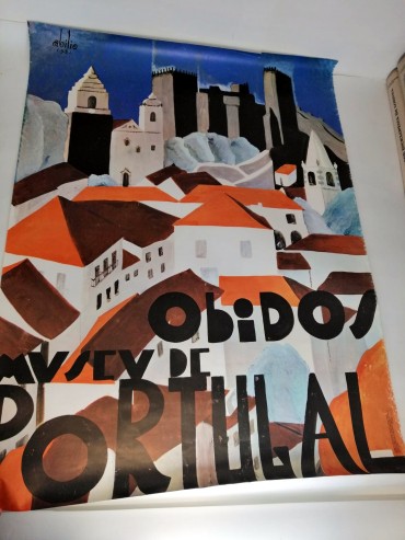 Cartaz Óbidos Museu de Portugal - Abílio