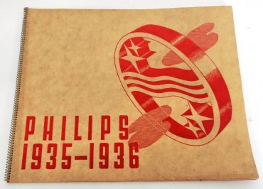 Philips 1935-1936 Catálogo publicitário