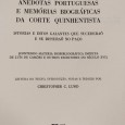 Anedotas portuguesas e memórias biográficas da corte quinhentista e histórias e ditos galantes que sucederão e se disseram no paço (tradução paleográfica)
