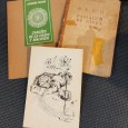 Lote de livros e folheto neorealista 
