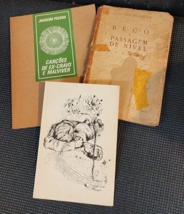 Lote de livros e folheto neorealista 