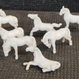 Sete cavalos miniatura 