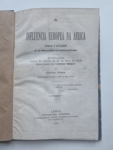 A INFLUENCIA EUROPEIA NA AFRICA