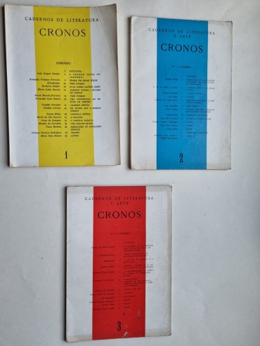 CADERNOS DE LITERATURA CRONOS