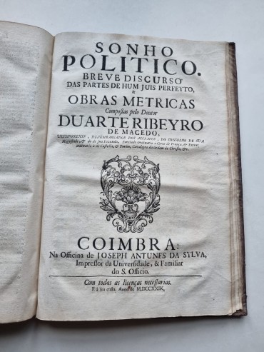 DUARTE RIBEYRO DE MACEDO – 1729