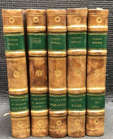 Cinco romances de Charles Dickens