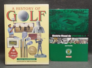 Dois livros sobre desporto 
